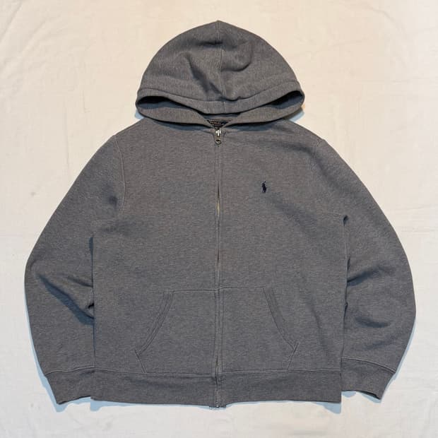폴로 랄프로렌 후드집업 그레이