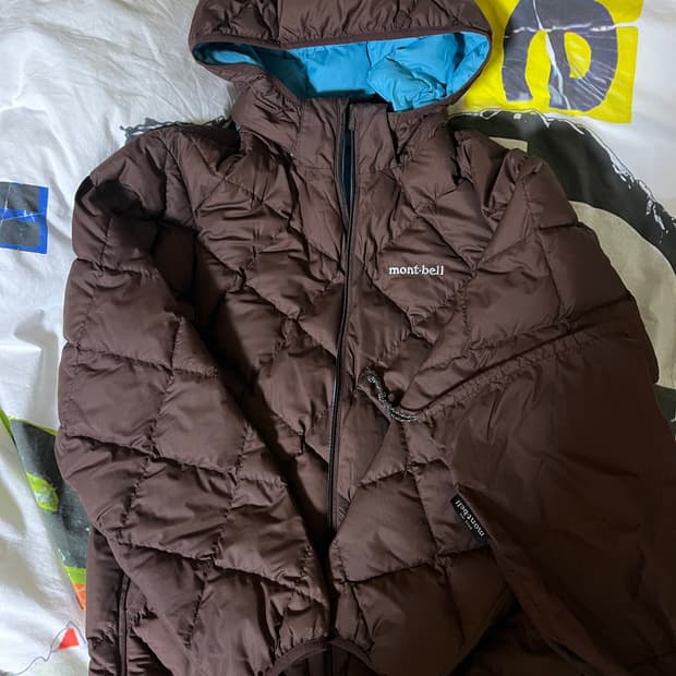 몽벨 리버시블 경량패딩 160size