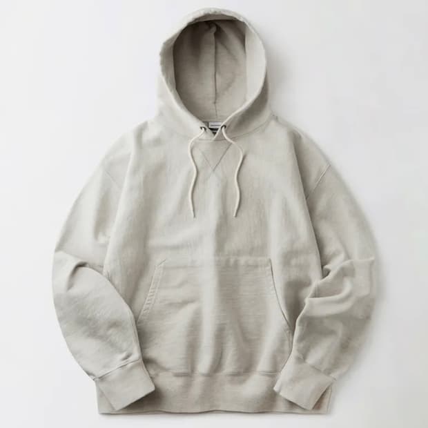아웃스탠딩 헤비 후드 오트밀 L