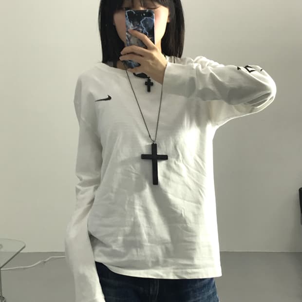  Nike SB Long Sleeve Snake T Shirt White