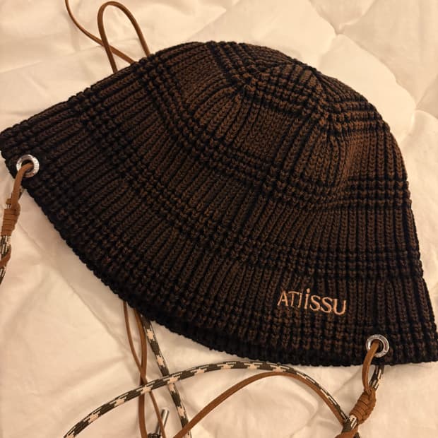 Atiissu 어티슈 팔콘 비니 브라운