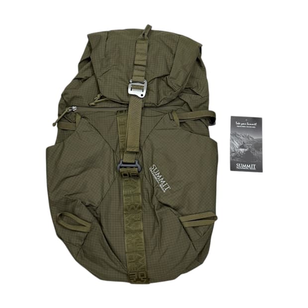 써미트 고래23 나일론 백팩 가방 카키