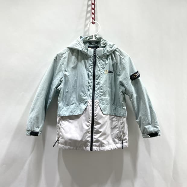 내셔널지오그래픽 키즈 후드바람막이 120