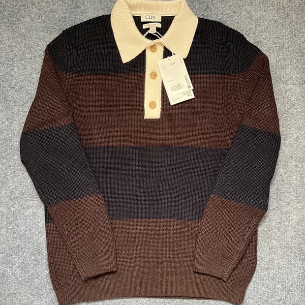 [새상품] cos 코스 럭비 니트