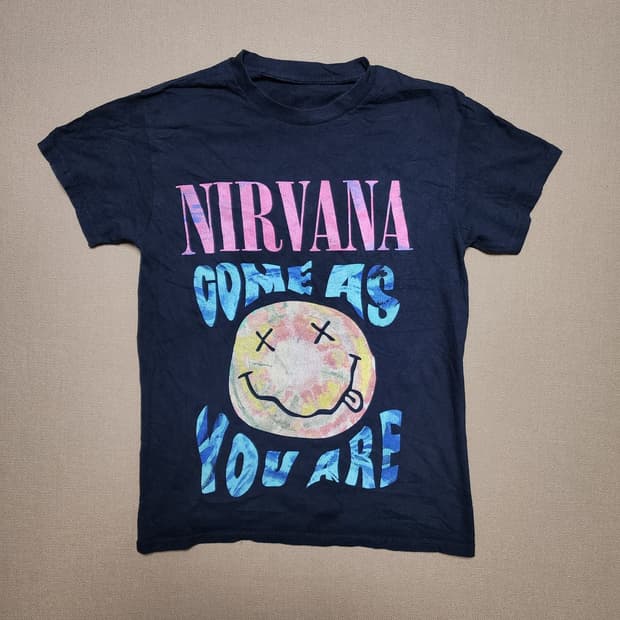 너바나 NIRVANA Come As You Are 밴드티