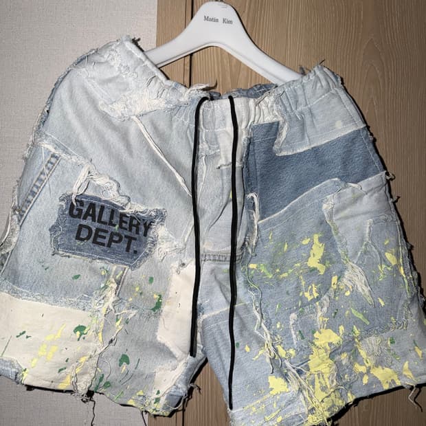 Gallery Dept Patchwork Denim Zuma Shorts