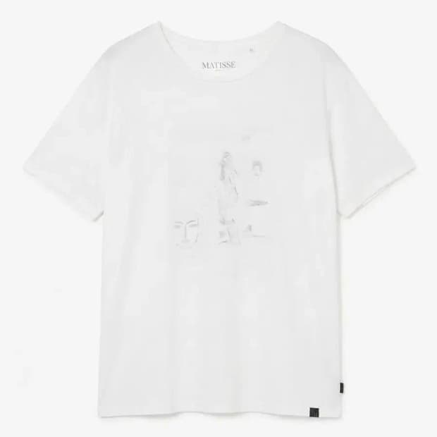 MATISE 화이트 반팔티 XL