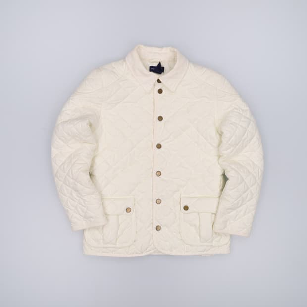 실측확인 폴로 코듀로이 카라 퀄팅 자켓 4270