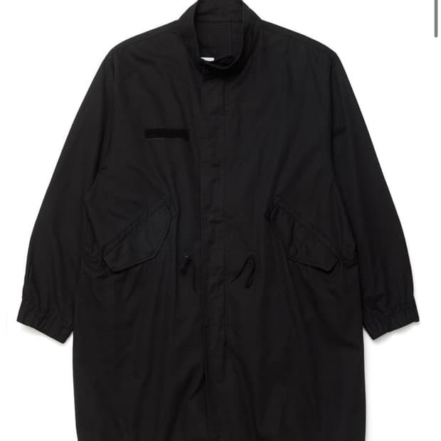 [2] 해칭룸 모즈파카 워시드블랙