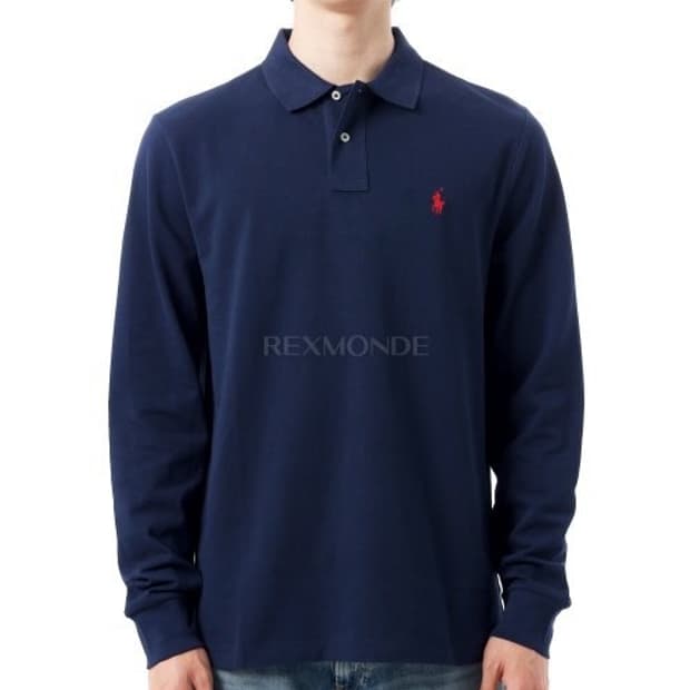 [L] 폴로 랄프로렌 롱 슬리브 폴로 네이비