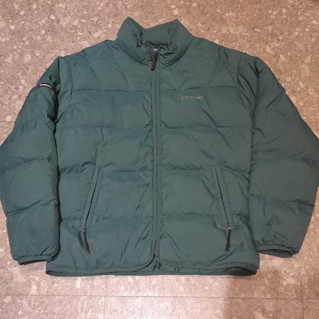 💥커버낫 덕다운 패딩 딥그린 (M)
