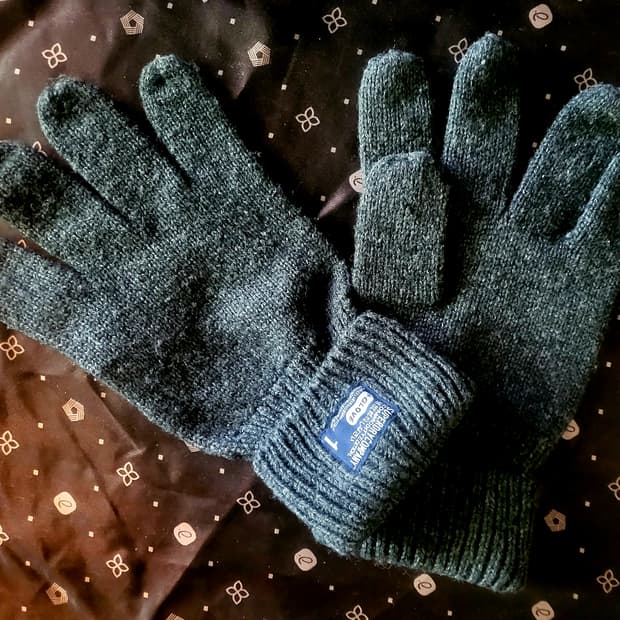 [미착용 새상품] SUPERDRY 슈퍼드라이 울  장갑