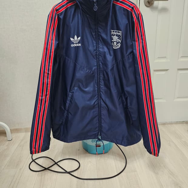 (100~105)L☆우주매물☆아디다스파이어버드아스날[남빨]레인자켓바람막이
