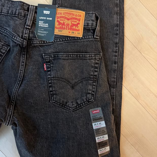 levi's 505 레귤러 스트레이트 28X32
