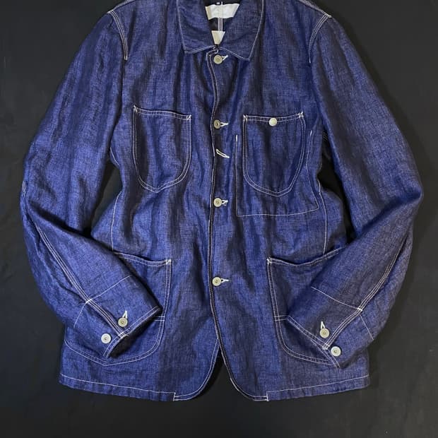 꼼데가르송 옴므 리버시블 데님 자켓