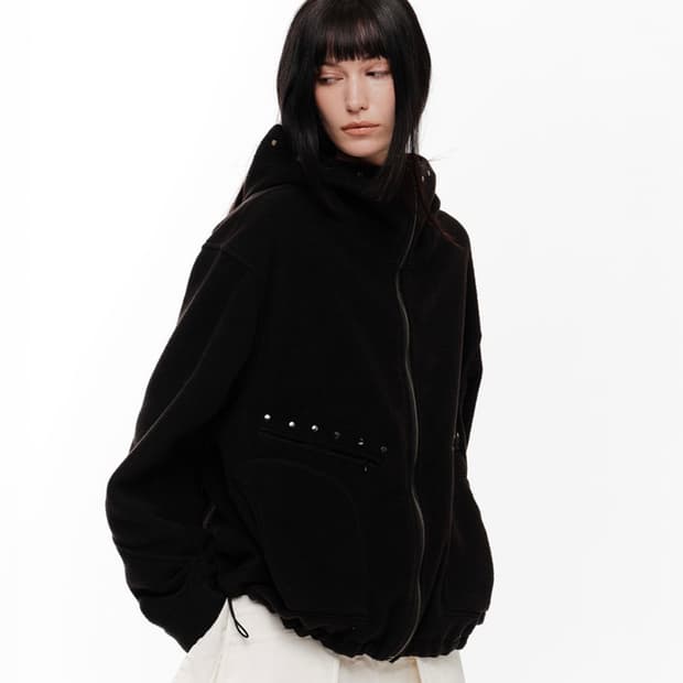 2000 아카이브 TEDDY STUD FLEECE JACKET 