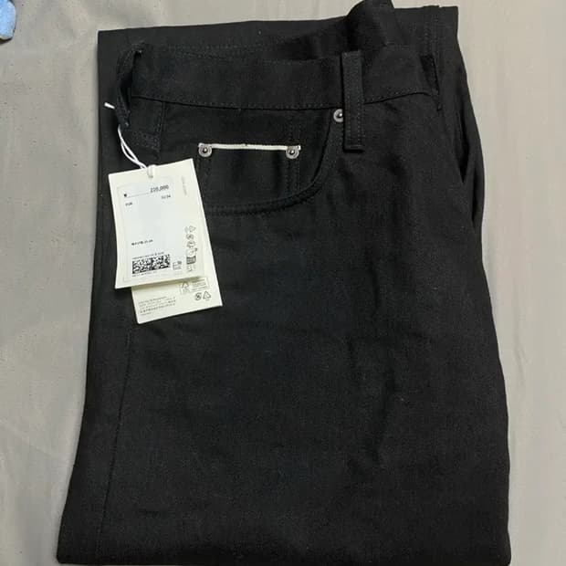 COS rider 로 셀비지 스트레이트 데님