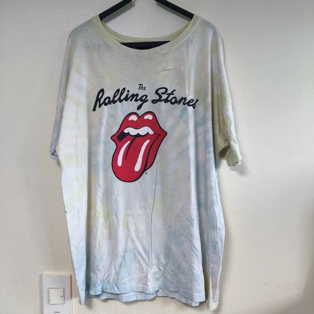 [XL] Rolling Stones 롤링스톤즈 타이다이 밴드티