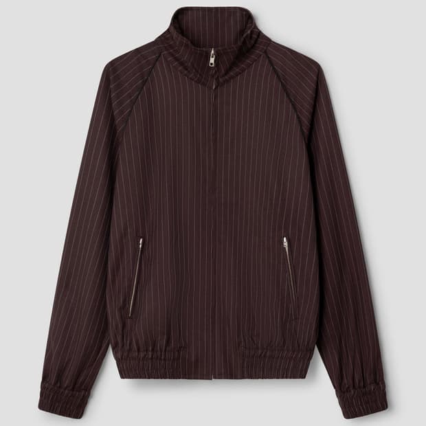 [XL]기마구아스 Brian 스트라이프 자켓/브라운