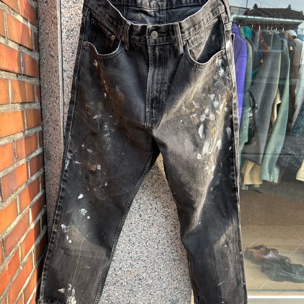 리바이스516 블랙 34(33)