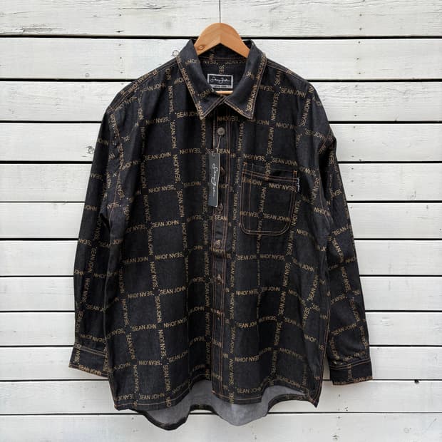 Sean John 션존 데님 셔츠
