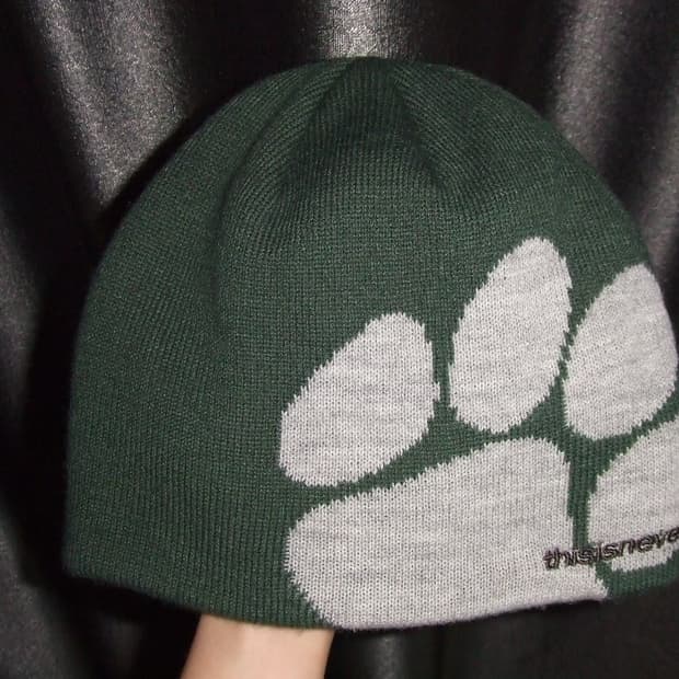 thisisneverthat Paw Knit Beanie (Green)