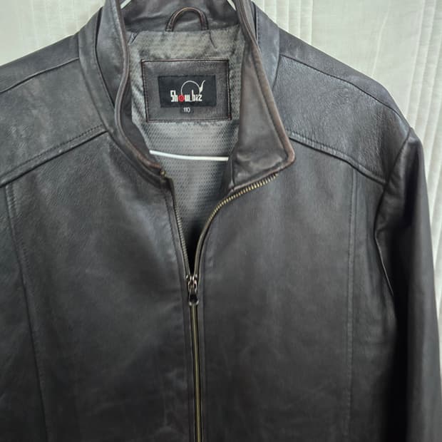 빈티지 빅사이즈 양가죽자켓 