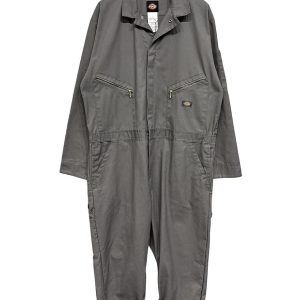 디키즈 차콜색 카펜터 워크 점프수트