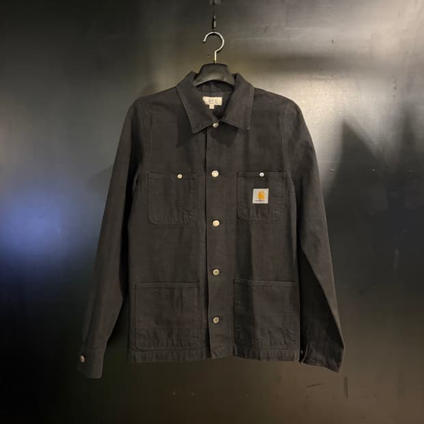 아페쎄X칼하트 데님 워크 자켓