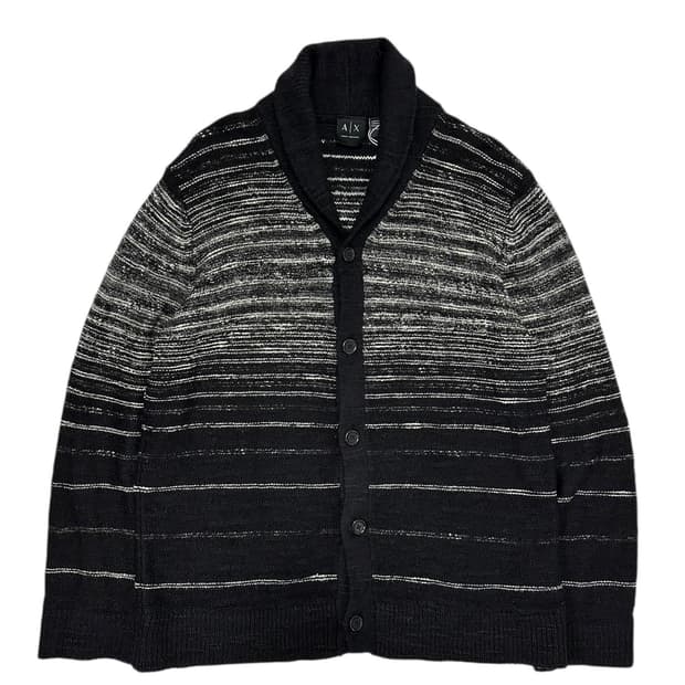 Armani Exchange (A|X) Stripe Cardigan