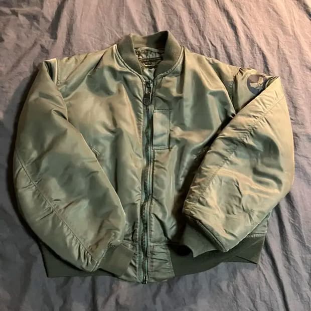 80s USA Brents Sportswear usaf ma-1