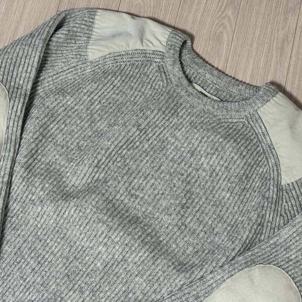 포터리/밀리터리 니트 에크루/1