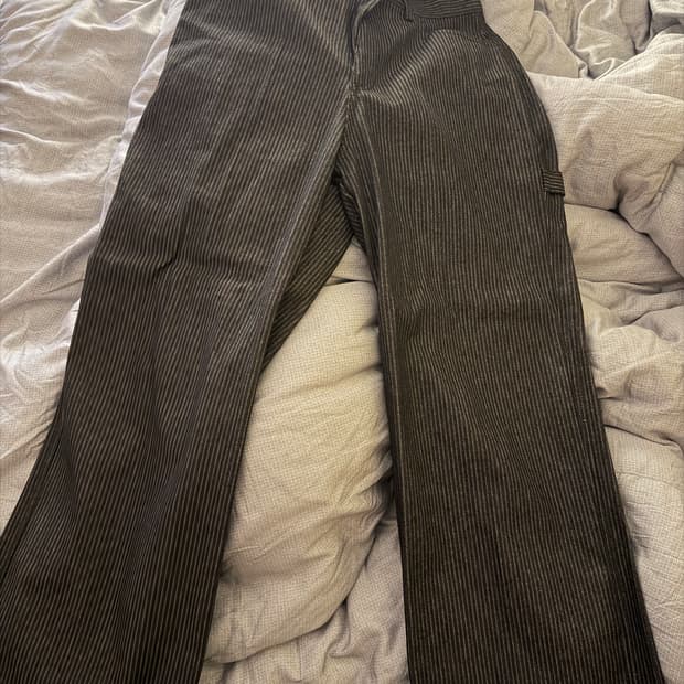 스트라이프 팬츠