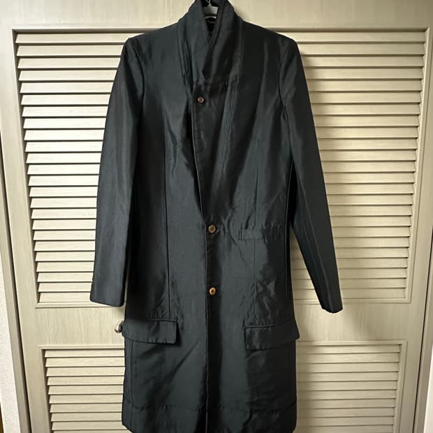 꼼데가르송 옴므 플러스 2019 폴리 코트 새상품