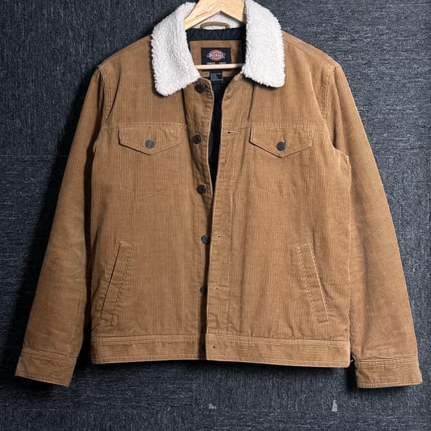 디키즈 코듀로이 쉐르파 자켓 S