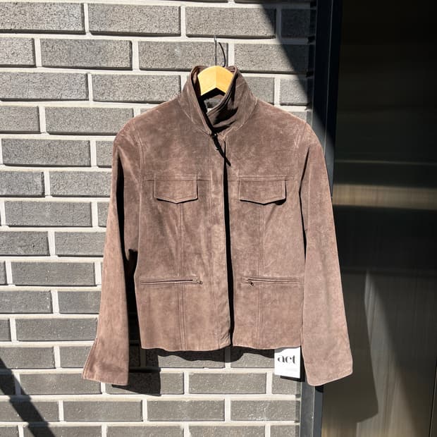 Bellucci 리얼 돈피 스웨이드 자켓