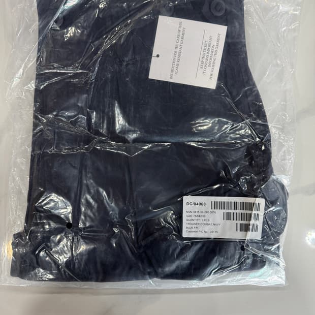 새상품) 로얄 네이비 컴뱃 카고 pcs