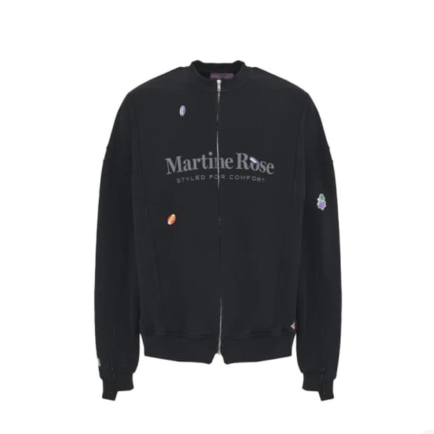 마틴 로즈 집업 크루 M