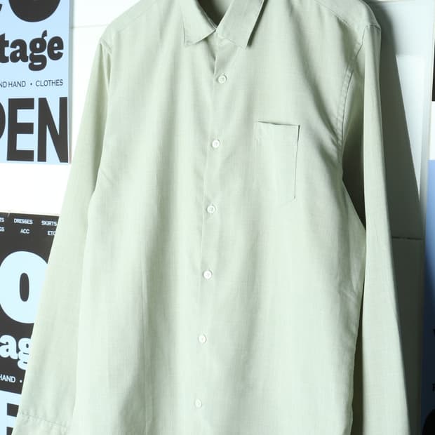 (XL-2XL) 브랜드빈티지 셔츠 남방 시원소재 여름 무지-H31862