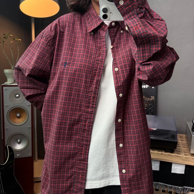 폴로 체크셔츠