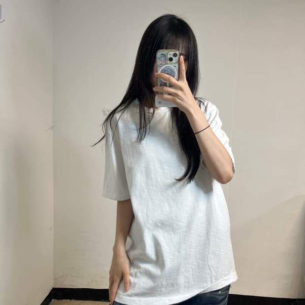 Supreme Contrast Appliqué T-Shirt