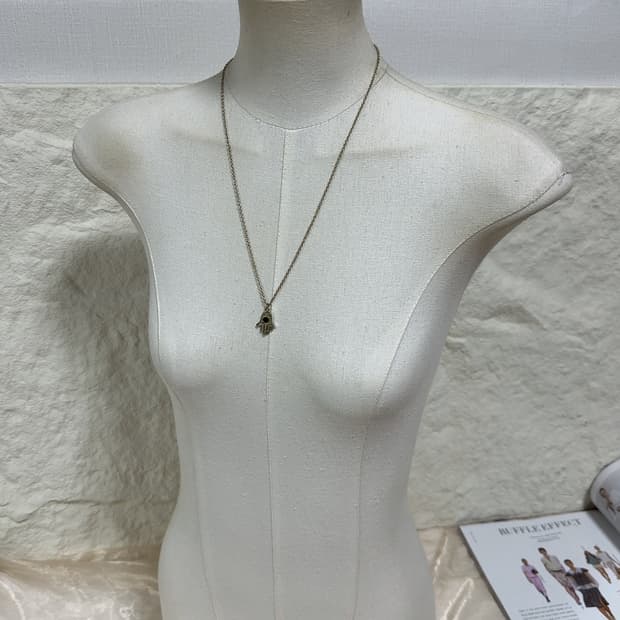 빈티지 파티마의 손 목걸이