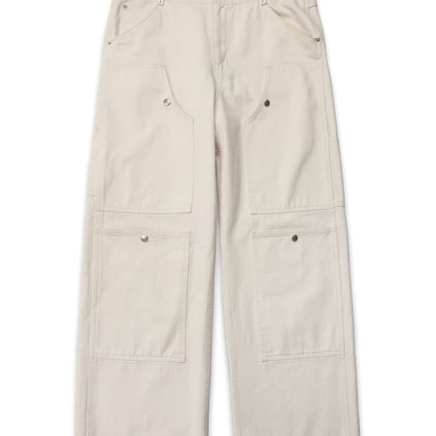 도프제이슨 멀티 포켓 카펜터 팬츠 바지 크림 M
