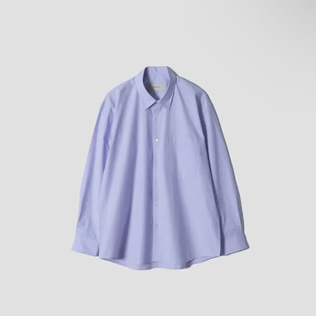  퍼스트플로어 새커 셔츠 레귤러 핏 (60수,라벤더
