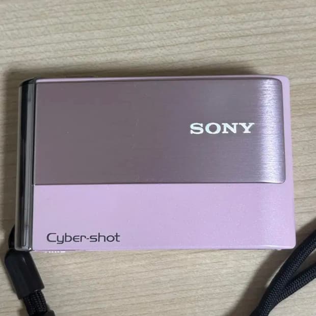 소니 사이버샷 dsc-T70핑크