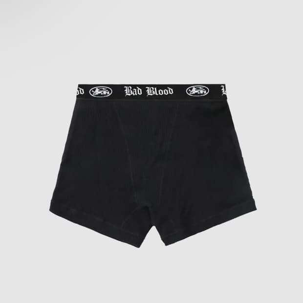 배드블러드 미스틱 와플 니트 복서 브리프 팬티