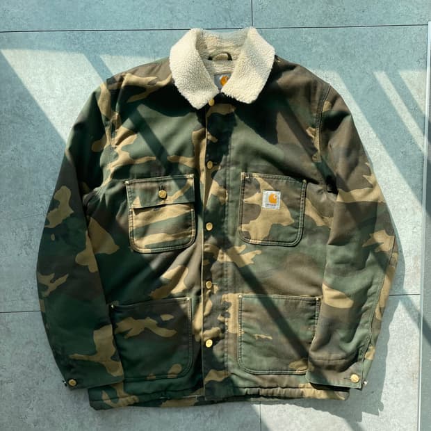 칼하트 카모플라쥬 워크자켓