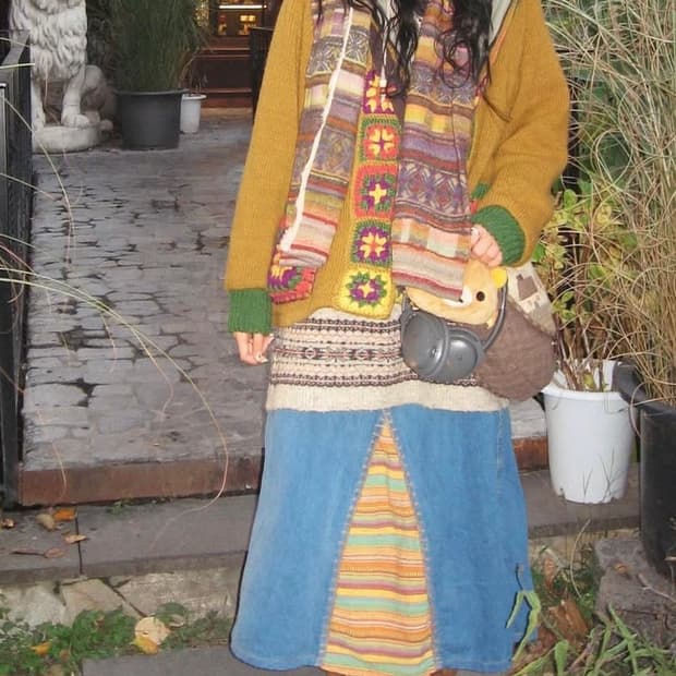 titicaca denim skirt