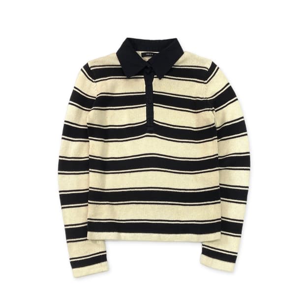 Comme ca Ism stripe henry knit