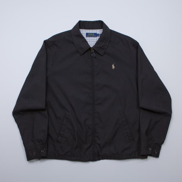 폴로 랄프로렌 블랙 폴리쉘 바이스윙 자켓